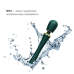 Вібромасажер Zalo Kyro Wand Turquoise Green