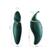 Вібратор 2в1 з язичком Zalo Hero Jewel Green