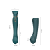 Смартвібратор Zalo Queen Set Jewel Green 3в1
