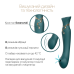 Смартвібратор Zalo Queen Set Jewel Green 3в1