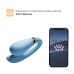 Смартвібратор для пар Zalo Fanfan Royal Blue