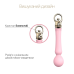 Вібромасажер із підігрівом Zalo Sweet Magic Confidence Wand Fairy Pink