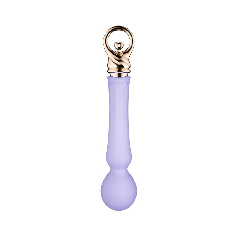 Вібромасажер із підігрівом Zalo Sweet Magic Confidence Wand Fantasy Violet