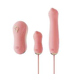 Набір 3в1 Zalo Unicorn Set Pink: віброяйце, пульсатор, вакуумний стимулятор