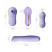 Набір 3в1 Zalo UNICORN Set Violet: віброяйце, пульсатор, вакуумний стимулятор