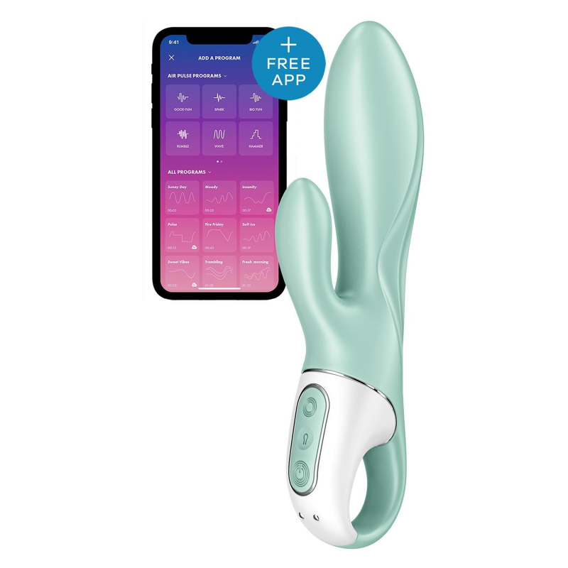 Смарт вібратор-кролик Satisfyer Air Pump Bunny 5+