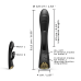 Вібратор-кролик з підігрівом Dorcel Flexi Rabbit Black