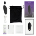 Смарт-вібратор в трусики We-Vibe Moxie+ Satin Black з пультом ДУ