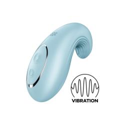 Вібратор Satisfyer Dipping Delight Light Blue з двома моторами Вібратор Satisfyer Dipping Delight Light Blue з двома моторами