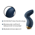 Вакуумний кліторальний стимулятор Svakom Pulse Pure Navy Blue