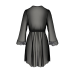 Пеньюар Passion Amberly Peignoir, чорний, 6XL/7XL Пеньюар Passion Amberly Peignoir, чорний, 6XL/7XL