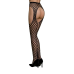 Еротичні колготки-бодістокінг Passion ECO S003 black