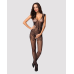 Бодистокинг Obsessive Bodystocking F234 S/M/L з абстрактним малюнком