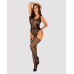 Бодистокинг Obsessive Bodystocking G324, S/M/L, чорний