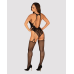 Бодистокинг Obsessive Bodystocking G324, S/M/L, чорний