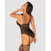 Ажурний бодистокінг Obsessive Bodystocking G325, чорний