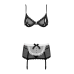 Костюм покоївки Obsessive Maidme set 5pcs, L/XL