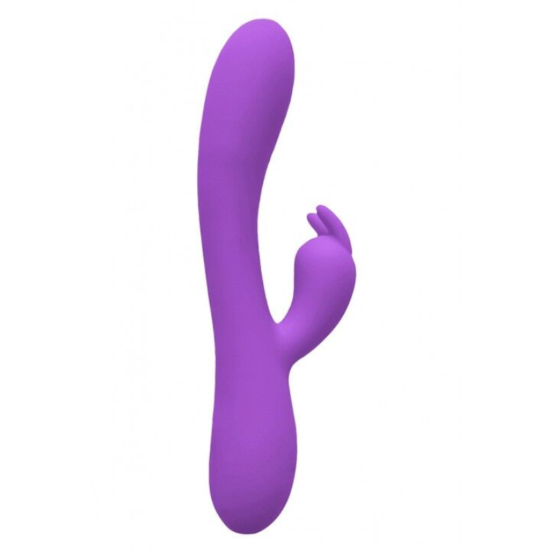 Вібратор-кролик Wooomy Gili-Gili Vibrator with Heat Purple з підігрівом