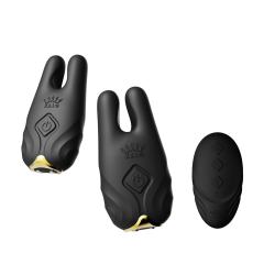 Смарт-вібратор для грудей Zalo Nave Obsidian Black