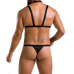 Комплект чоловічої білизни зі страп Passion Set Andrew L/XL, чорний