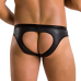 Чоловічі сліпи з вирізами Passion Slip Joe, екошкіра, розмір L/XL