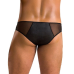 Чоловічі сліпи на блискавці Passion Slip Timmy L/XL, чорні, екошкіра та сітка