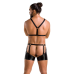 Комплект чоловічої білизни Passion Set John S/M Black (труси, портупея)
