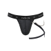 Чоловічі трусики танга з підв'язкою Passion Thong Bill S/M Black