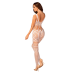 Сітчастий бодістокінг з імітацією топа і шортиків Obsessive Bodystocking G330