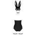 Еротичний костюм кролика Obsessive Bunny costume L/XL, black
