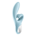 Вібратор-кролик Satisfyer Touch Me Blue з двома відростками