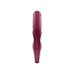 Вібратор-кролик Satisfyer Love Me Red, гнучкий, з потрійним кінчиком відростка
