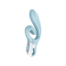 Вібратор-кролик Satisfyer Love Me Blue з гнучким відростком