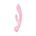 Двосторонній вібратор-кролик Satisfyer Triple Oh Pink, 3 мотори