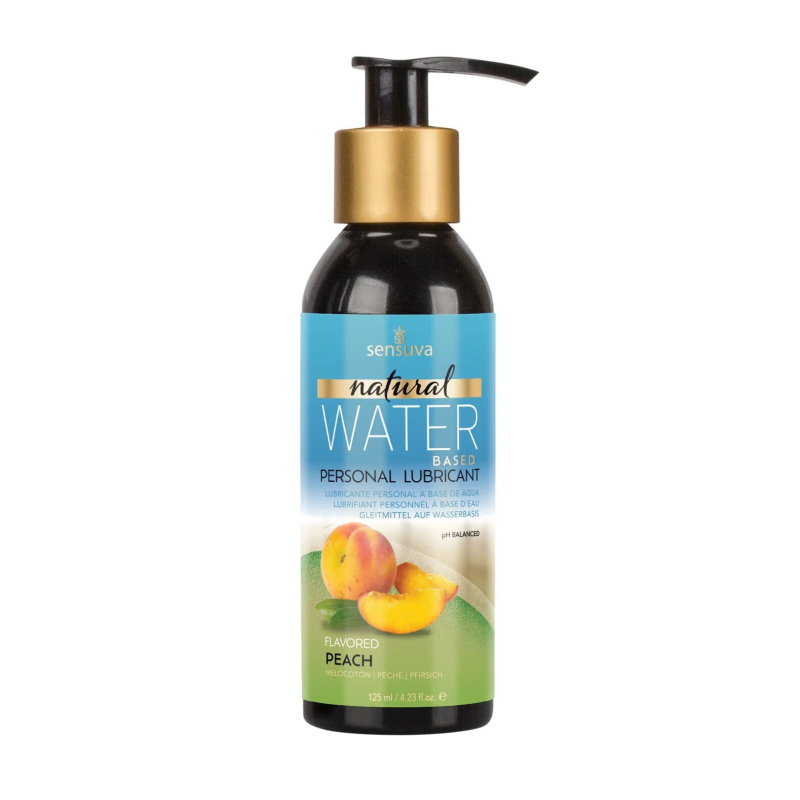 Лубрикант на водній основі Sensuva Natural Water-Based Peach, 125 мл