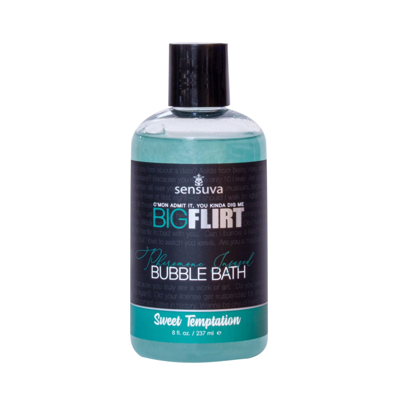Пінка для ванни з феромонами Sensuva Big Flirt Pheromone Bubble Bath Sweet Temptation, 237 мл