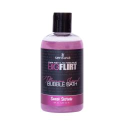 Пінка для ванни з феромонами Sensuva Big Flirt Sweet Secrets, 237 мл