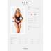Топ і трусики Obsessive Bella Rou top & panties, M/L