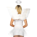 Набір аксесуарів «Ангел» Leg Avenue Angel Accessory Kit (крила з пір'я, німб)