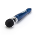 Вібромасажер DOXY Die Cast 3R Blue Flame, металевий корпус, акумуляторний