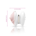 Вібратор для клітора Mystim Heart's Desire White