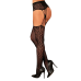 Еротичні колготки-бодистокінг Obsessive Garter stockings S821