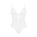 Боді напівпрозоре Obsessive Heavenlly crotchless teddy XS/S, з доступом