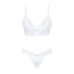 Комплект білизни Obsessive Heavenlly (бюстгальтер і танга), XS/S