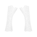 Мереживні мітенки Obsessive Heavenlly gloves O/S