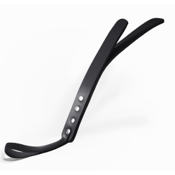 Паддл двошаровий Feral Feelings Leather Mini Paddle, натуральна шкіра