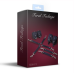 Набір для БДСМ Feral Feelings BDSM Kit 3: наручники, поножі, крестовина, чорний