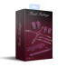 Набір для БДСМ Feral Feelings BDSM Kit 5 Burgundy (наручники, поножі, крестовина, маска, паддл)