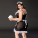 Костюм покоївки JSY «Слухняна Ельма» Plus Size, чорний