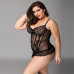 Мереживний корсет JSY «Сексуальна Белла» Plus Size, чорний